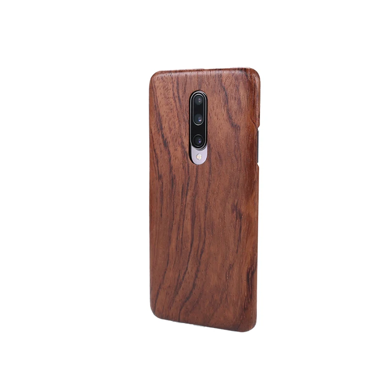 Натуральный Деревянный чехол для телефона для Oneplus 7 7 Pro 7Pro Чехол черный палисандр/Черный лед дерево оболочка(настоящее дерево) 1+ 7 Pro