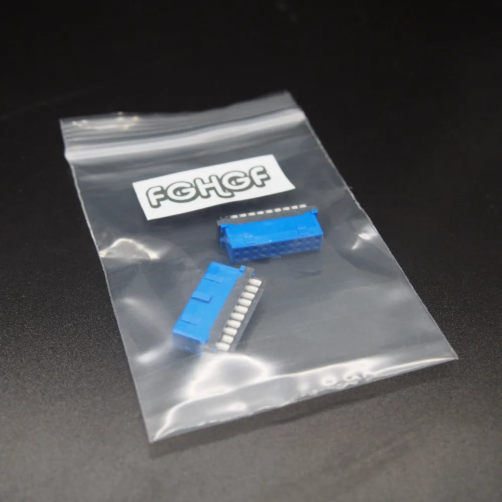 10pcs USB 3.0 Socket IDC 19P Female Jack Connector | Электроника