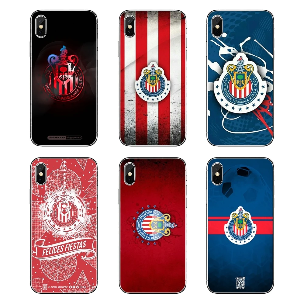 Мягкие прозрачные чехлы для Xiaomi mi A1 A2 5X6X8 lite SE Pro Max x 2 S 3 5 5S Chivas de Guadalajara