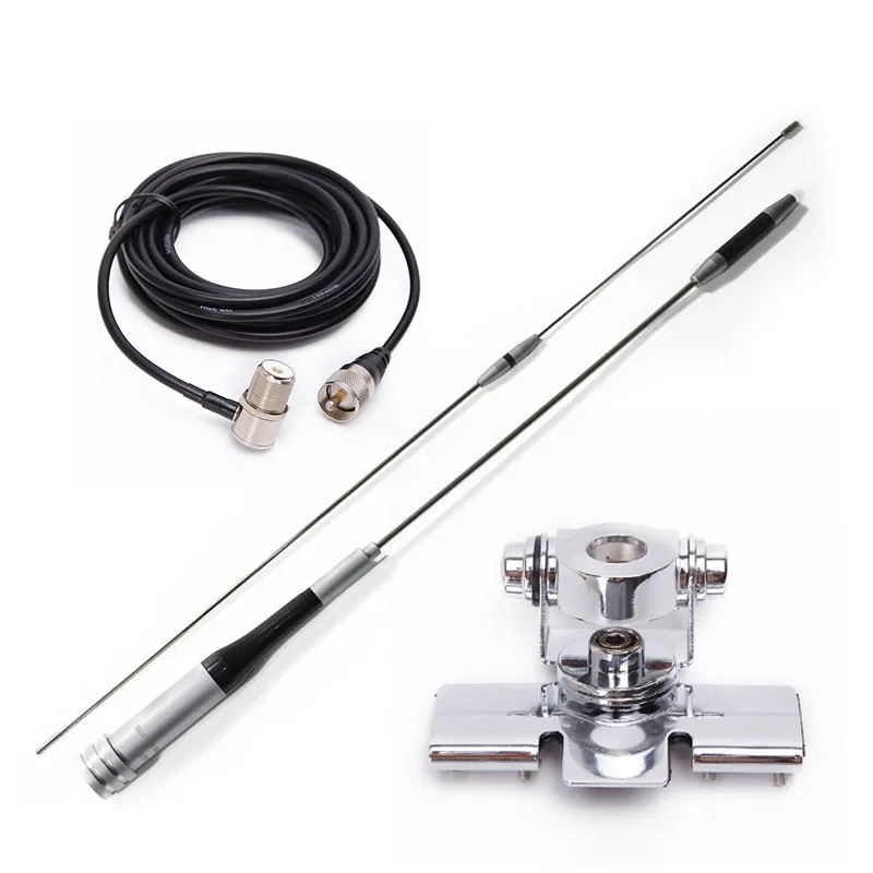 Посылка антенны: мобильная антенна SG7500 UHF/VHF Двухдиапазонная Алмазная SG 7500 +
