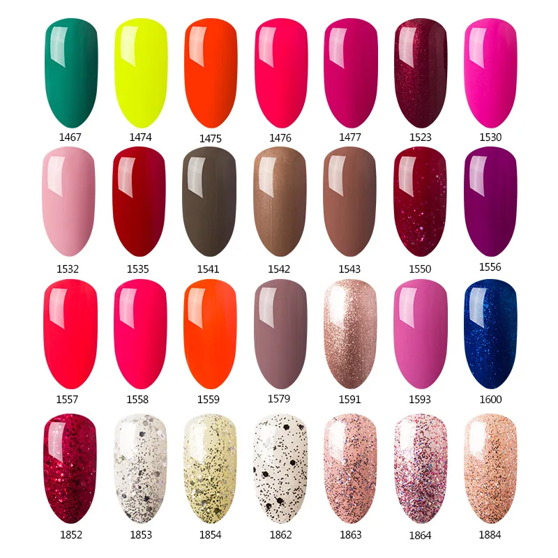 Сексуальный микс 126 цветов УФ-гель для ногтей отмачиваемый гель эмаль