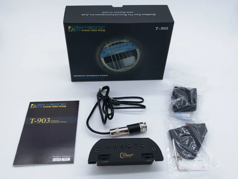 Tylanhua T 901 902 903 активные звукосниматели с отверстиями для нарезания гитары