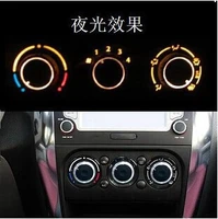 car ac knob air conditioning heat control switch knob aluminum alloy accessorysuitable for suzuki swift sx4 2012 qt34