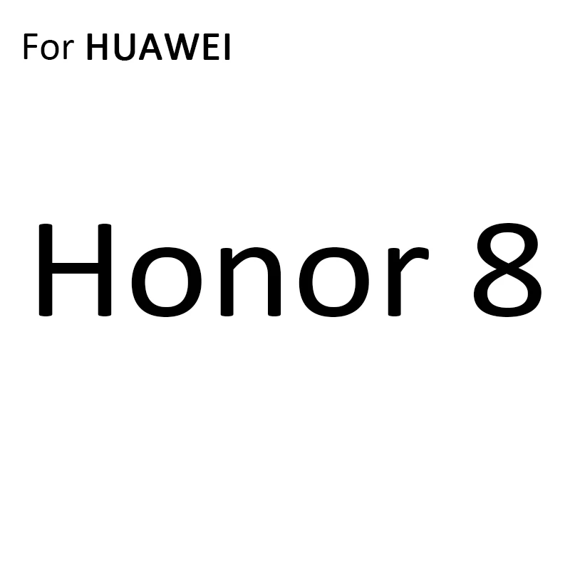 For Honor 8 Прозрачный силиконовый чехол для телефона с полным покрытием для HuaWei Honor 9X V9 8A 8C 8X8 S фотоаппаратов моментальной печати 7S 7A 7X 7C 7 6A 6C 6X6 8 Pro Max играть 3 3e глобальной ТПУ чехол - Цвет: For Honor 8