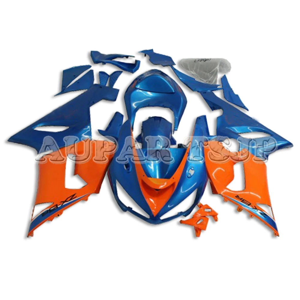 

Motorbike Fairings For Kawasaki ZX6R ZX636 2005 2006 636 05 06 Blue Orange Sportbike Cowlings New Covers ZX-6R Panels New