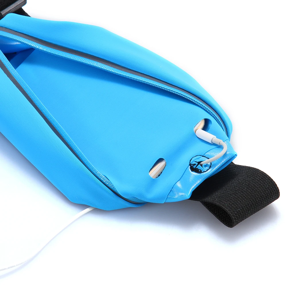 Универсальная поясная сумка для телефона 5 дюйма с отверстием наушников