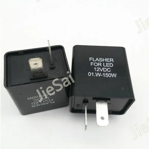 12v флэш-Быстрое мигание 2 Pin автомобильный импульсное реле для того, чтобы исправить поворотные сигнальные светодиодный свет
