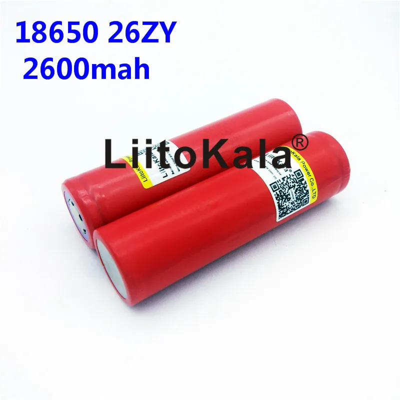 Литий ионный перезаряжаемый аккумулятор liitokala unids для Sanyo 100% 18650 мАч