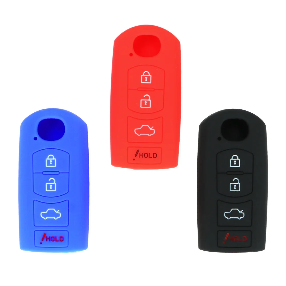 Car Key Shell Protector Cover Bag Case Replacement For Mazda Leepee Remote 3 6 Mx5 Cx-5 Cx-7 Cx-9 4 | Автомобили и мотоциклы