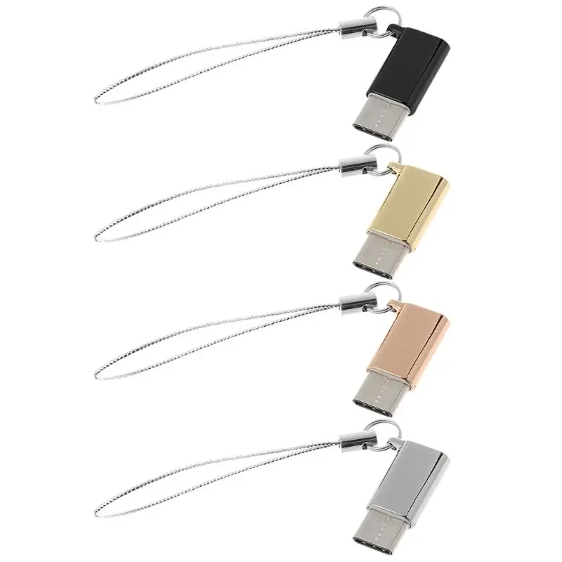 Металлический Micro USB к Type C конвертер зарядный адаптер для Huawei Mate 20 10 P20 P10 Samsung S8 S9 Plus