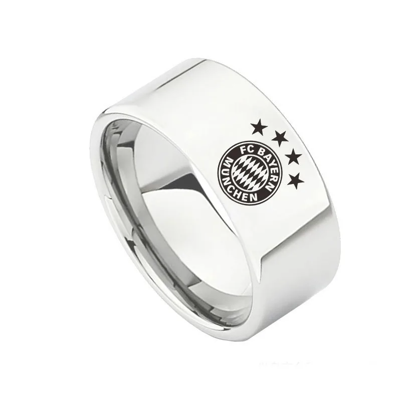 FC Ring Titanium Steel 10MM Fan Gift | Украшения и аксессуары