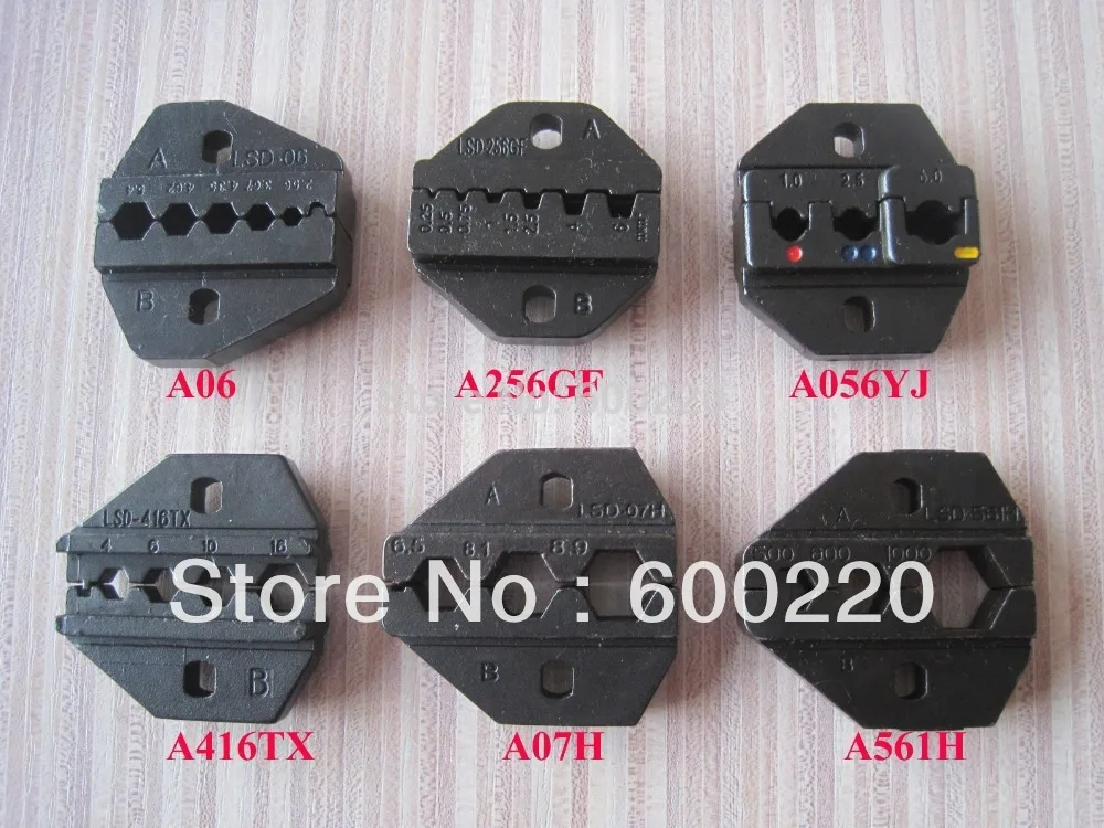 Die Sets for AM-10 Pneumatic Crimping Tools and EM-6B1/2 Electrical | Инструменты