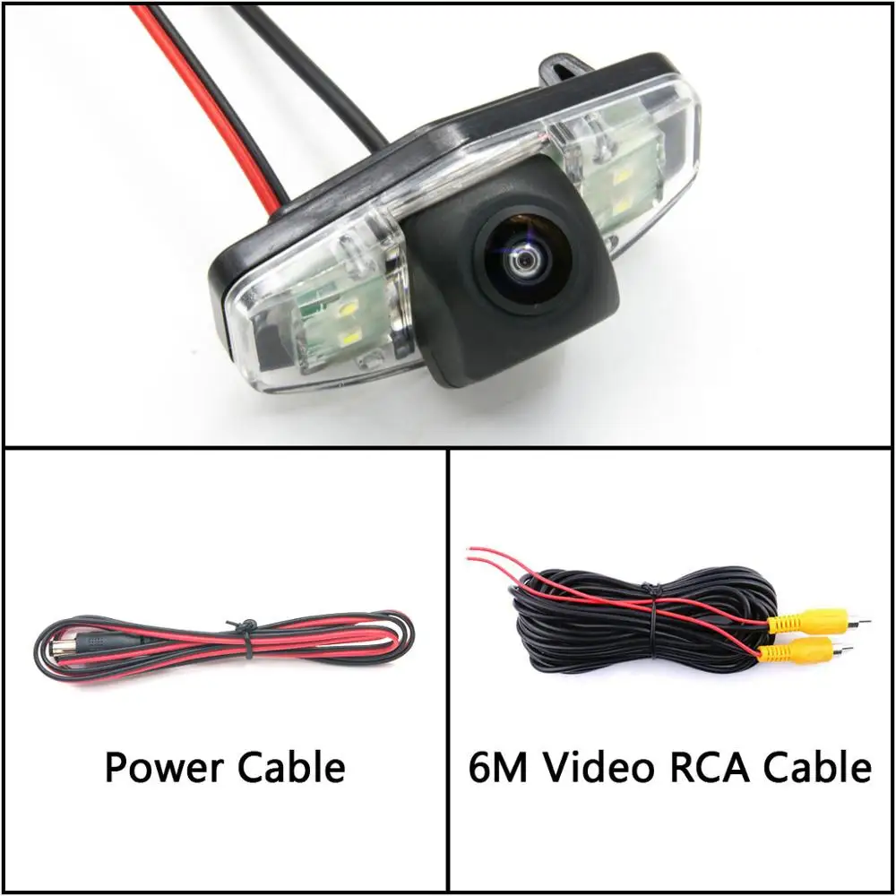 Camera Only 175 градусов HD камера заднего вида для Honda Accord 2001 2002 2003 2004 2005 2006 2007 2008 2009 2010 монитор парковки автомобиля - Название цвета: Camera Only