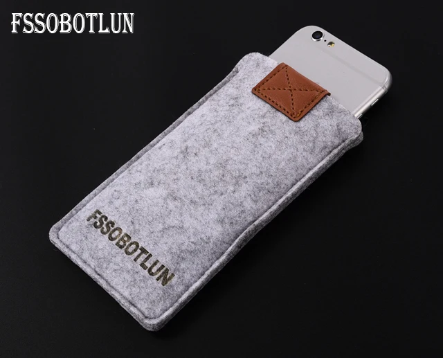 FSSOBOTLUN простой стиль 3 цвета ручная работа шерстяной фетровый чехол для Oukitel K10000 Pro