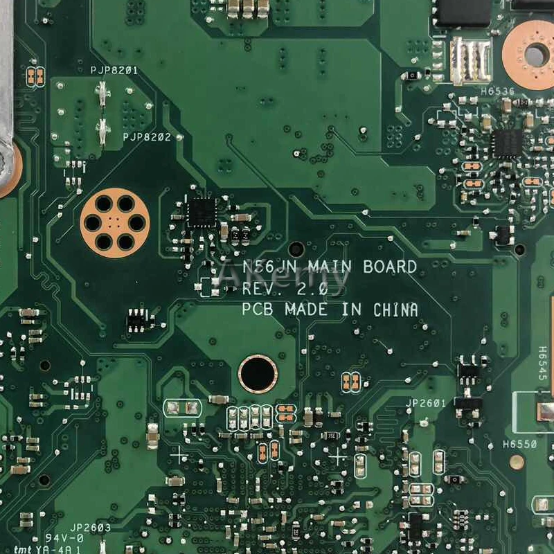 Материнская плата для ноутбука Amazoon N56JN For Asus N56J N56 тест оригинальная материнская I7