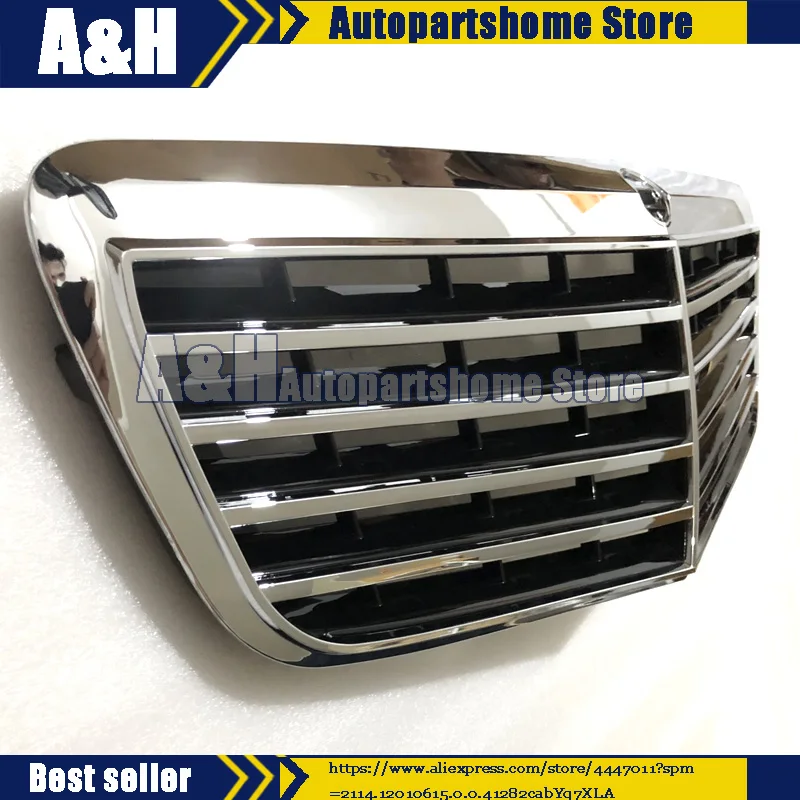 Спереди Все Серебристая решетка AMG для Mercedes E/W211 E320 E550 E350 E55 E63 2007-09