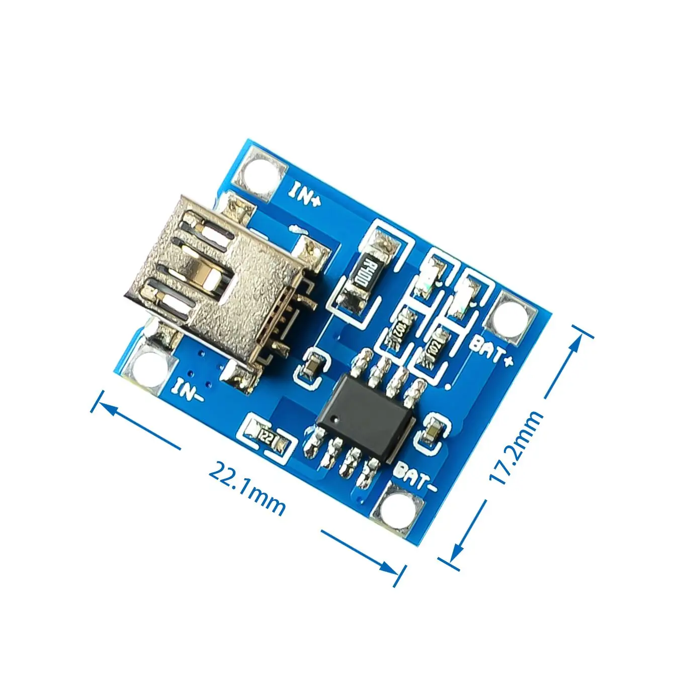 10 шт./лот TP4056 1A Lipo зарядное устройство Модуль литиевая батарея DIY микро порт Mike USB Новое поступление