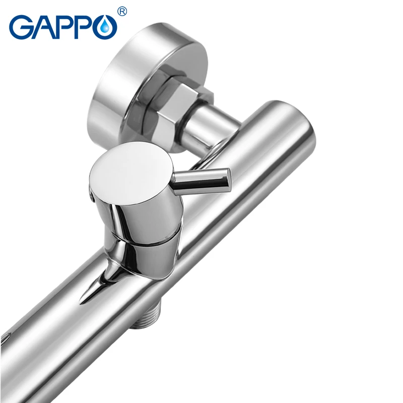 GAPPO кран для биде холодной и горячей воды античный хромированный набор уборки