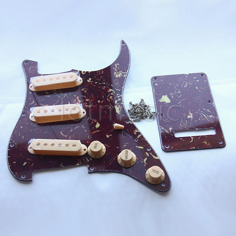 Накладка на заднюю панель для электрогитары защиты от царапин SSS запасные части