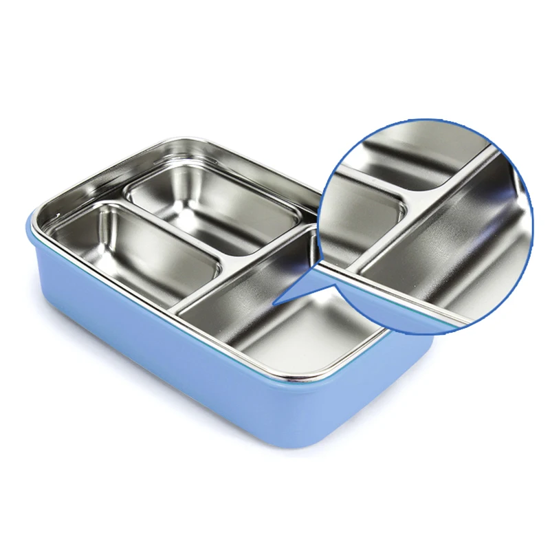 Детская Студенческая коробка для школьных бенто с подогревом теплоизоляция