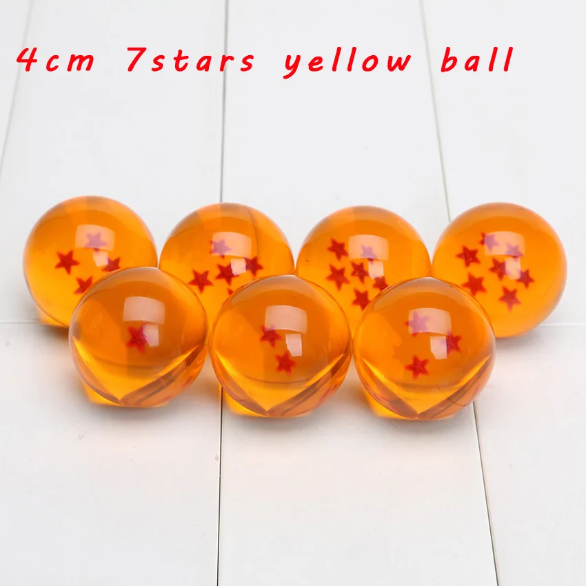 40cm yellow ball Аниме Dragon ball; Dragonball Z фигурки в Дисплей полка держатель для 3,5 см/4 см 7 Звезд Хрустальный шар фигурки героев «Жемчуг дракона Z» игрушка - Цвет: 40cm yellow ball