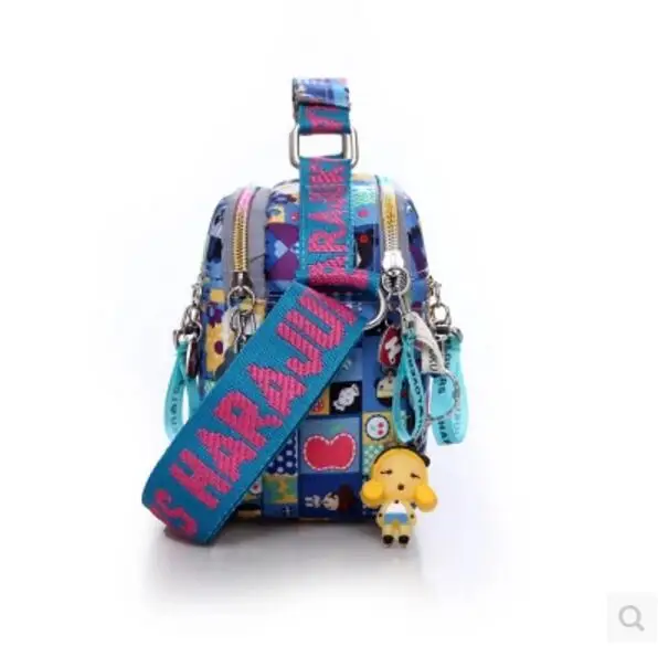 Сумочка куклы в стиле Харадзюку водонепроницаемая нейлоновая женская сумка на