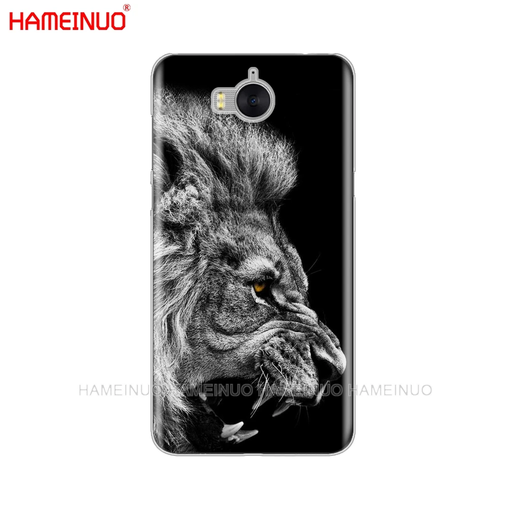 HAMEINUO Модный чехол для мобильного телефона с изображением Льва Тигра huawei honor 3C 4X 4C