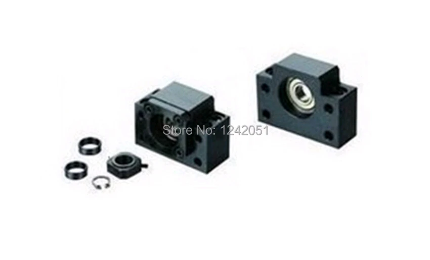 BK12 BF12 набор: один ПК и для SFU1605 шариковый винт Торцевая поддержка CNC частей |