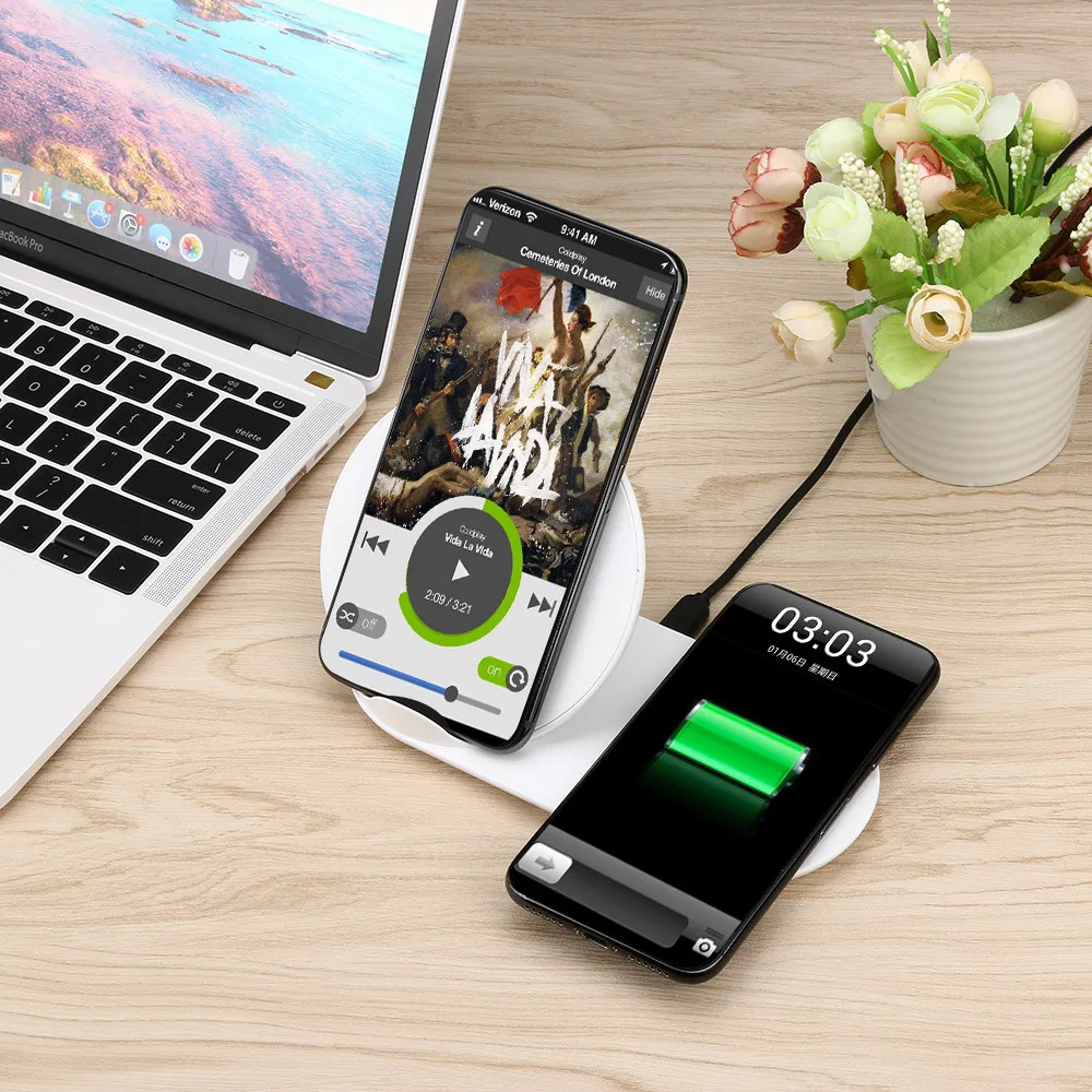 2018 модное персональное Горячее предложение практичное Беспроводное зарядное