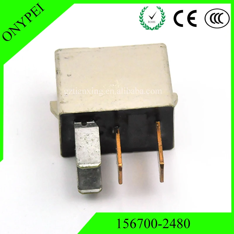 156700 2480 12V 4 контактный реле для Suzuki SX4 Grand Vitara Kizashi Aerio Alto 1567002480 4160|Переключатели и
