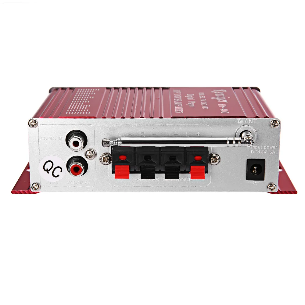 Kentiger HY-400 стерео супер бас аудио цифровой плеер Hi-Fi усилитель мощности FM |