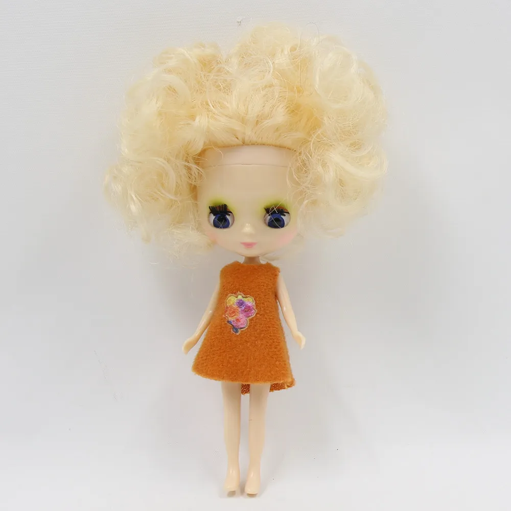 nude doll Ледяная Обнаженная мини кукла blyth 11 см кукла 27 видов стиля для девочки подарок - Цвет: nude doll
