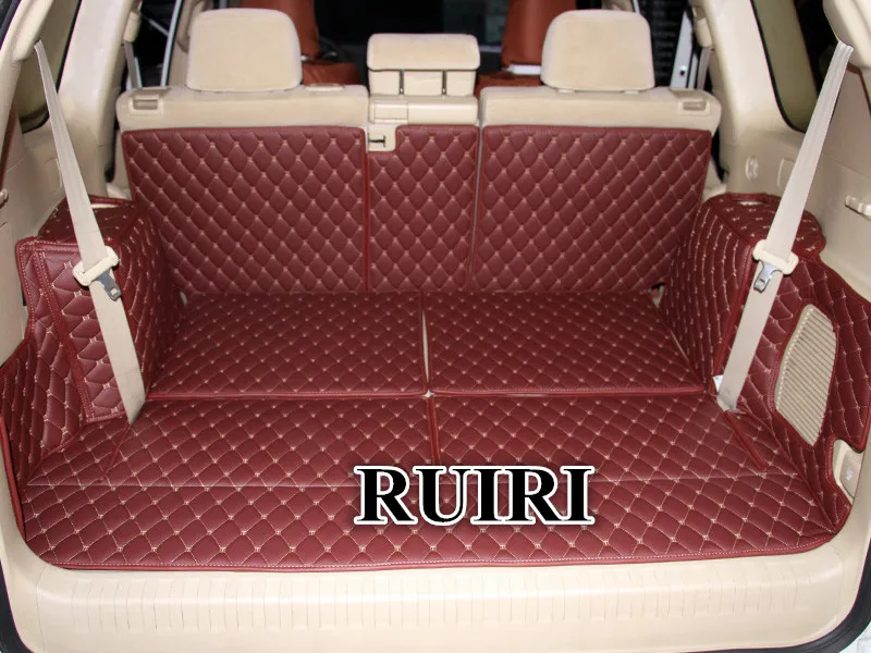 High quality! Special car trunk mats for Toyota Land Cruiser Prado 150 7 seats 2019-2010 durable cargo liner mat boot carpets |