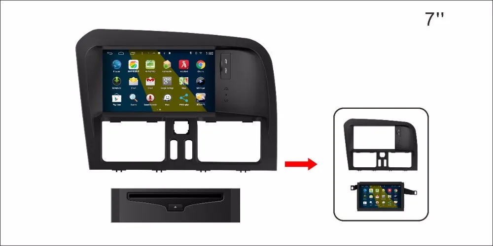 Автомобиль Android Мультимедиа Стерео для Volvo XC60 2008~ 2010 2011 2012 2013 радио CD DVD плеер gps навигации HD Экран аудио-видео