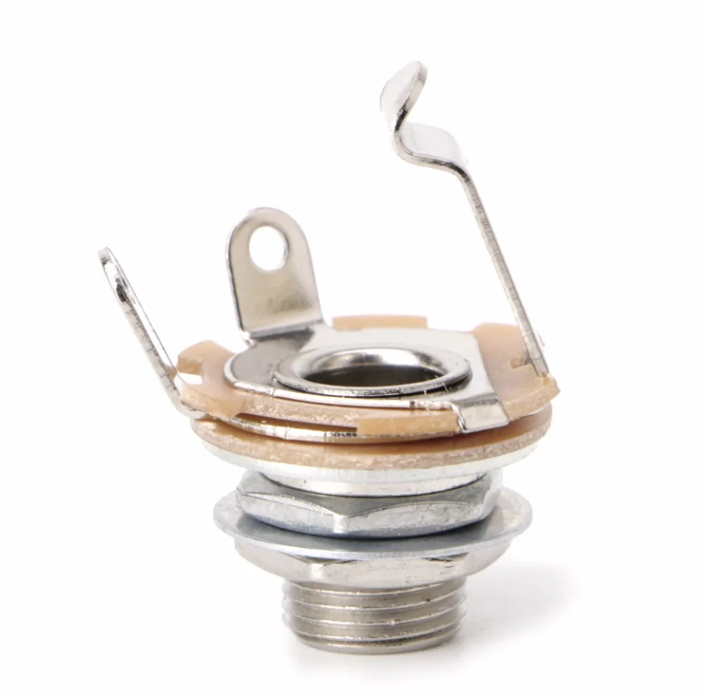 Новинка 1/4 &quotмоно гнездовой разъем для электрической гитары бас|for electric guitar|input