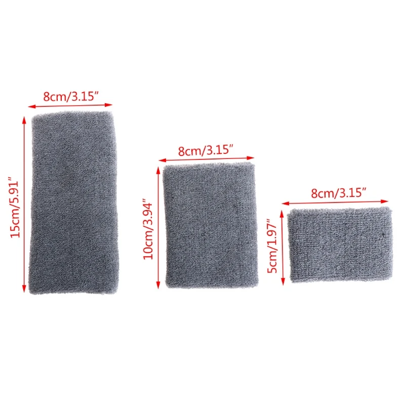 1 шт. хлопковый спортивный напульсник унисекс браслет для баскетбола бега