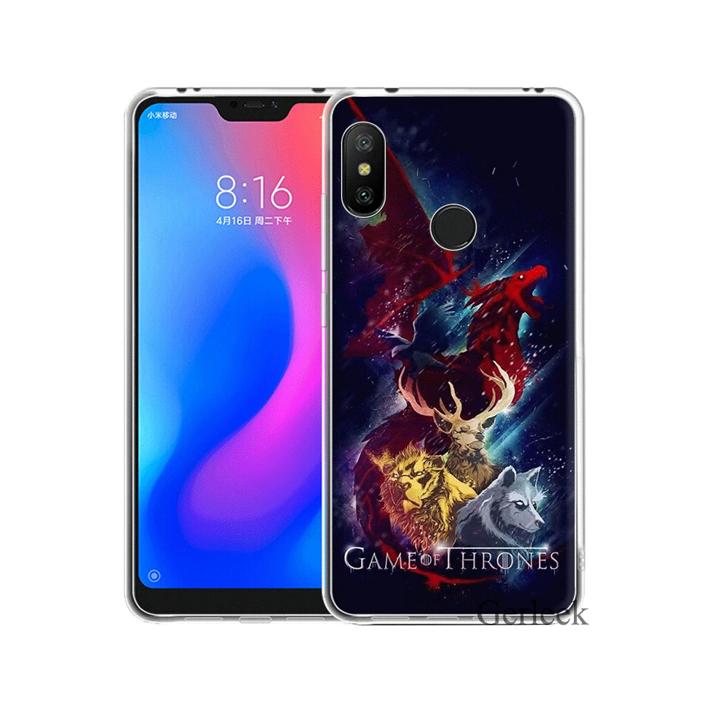 Чехол Desxz Throne Game для Xiaomi Mi 9 9T CC9 CC9E Mix 2S A3 5 5S 6 8 Lite SE A1 5X A2 F1 MAX 3 милый
