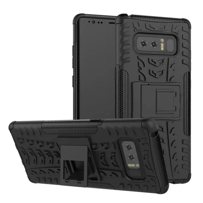 Phone Case For Samsung Galaxy Note 8 Hybrid rugged Defender Shockproof Kickstand Tyre Full Cover | Мобильные телефоны и