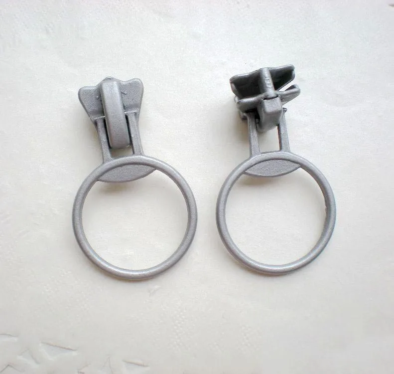 silverring10pcs 5 ярдов Meetee 5# слайдер из смолы на застежке-молнии для сумок DIY кошелек куртки пальто палатка портной швейные инструменты Лоскутные аксессуары - Цвет: silverring10pcs