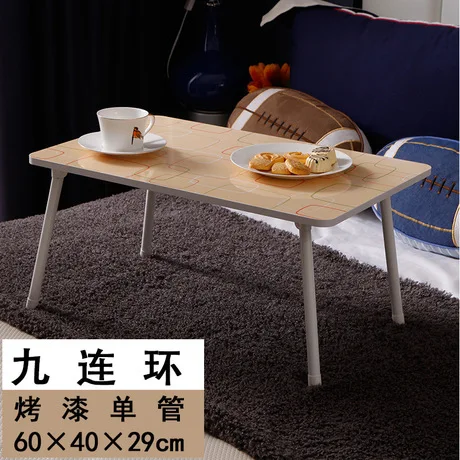 Компьютерный стол и стул офисная мебель деревянный складной столик для ноутбука