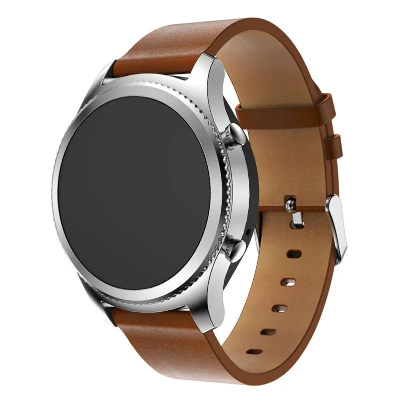 Сменные Кожаные Ремешки для наручных часов GEMIXI Samsung Gear S3 Frontier спортивные