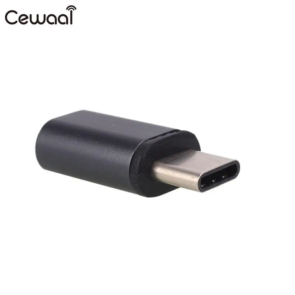 Универсальный адаптер из алюминиевого сплава type-C для зарядки Micro usb мобильного