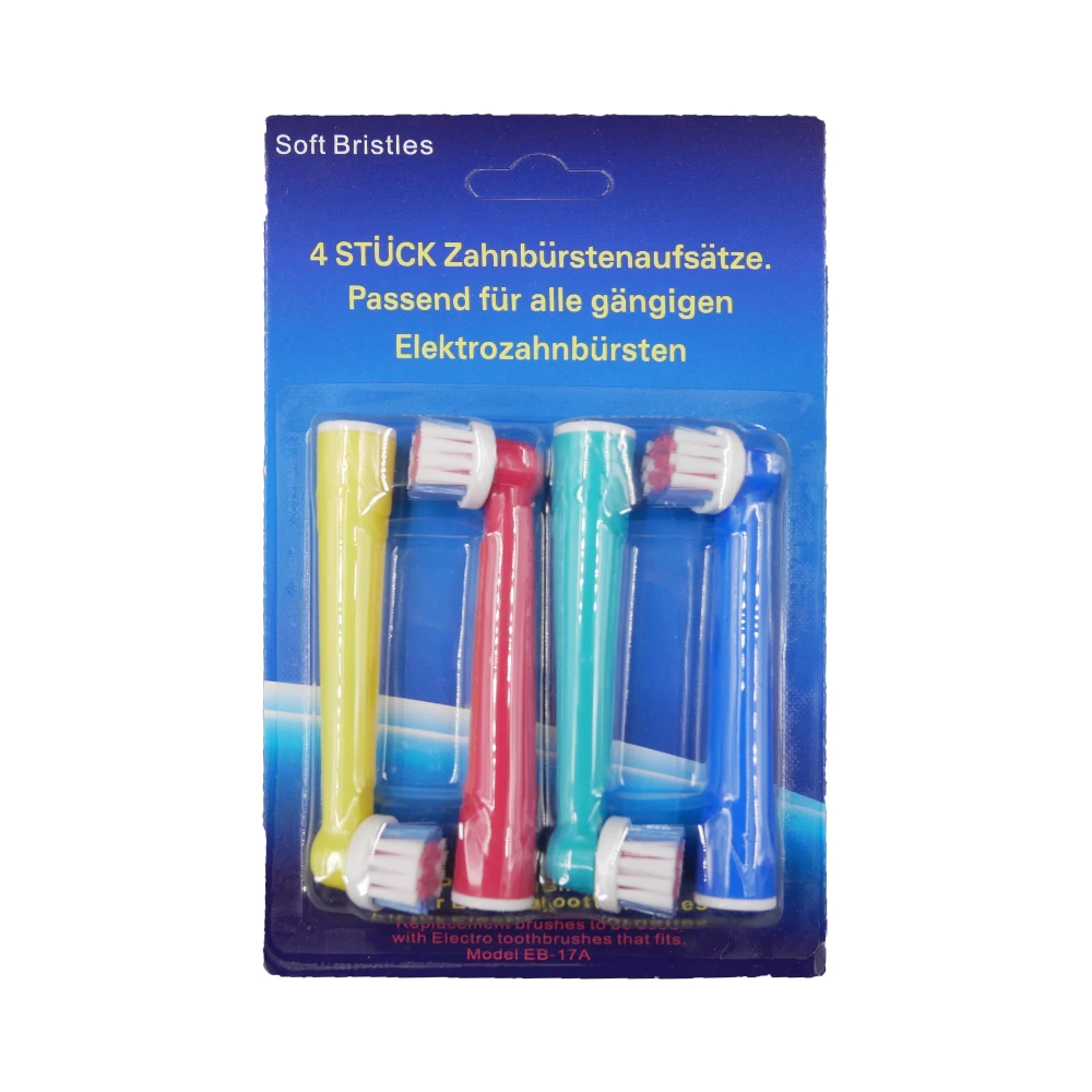 4 шт Oral B Сменная головка электрической зубной щетки головок EB-17A уход за полостью