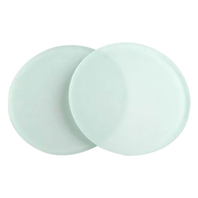 Диаметр 75 мм образцы для микроскопа полупрозрачное матовое стекло Круглая