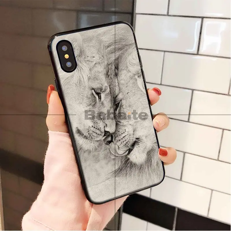A16 Babaite животные Лев DIY Роскошный Высокий протектор на конце чехол для Apple iPhone 8 7 6 6S Plus X XS MAX 5 5S SE XR Чехол для мобильного телефона - Цвет: A16