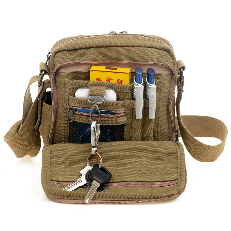 FULARUISHI New Man Bag 2017 Male Messenger For Men Handbag Canvas Bags Travel Vintage Shoulder Casual Bolsa WH330 |
