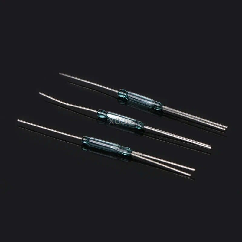 10 шт. 2.5X14mm 4 Вт 3-контактный стеклянный геркон реле магнитные переключатели N/O N/C SPDT