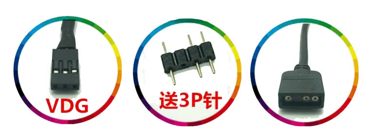 AURA дргб 1TO 2/3/4 и 5V 3PIN кабель расширения для MSI, ASUS материнская плата, двойной женский 3PIN порт, сплитер, VDG gigabyte кабель