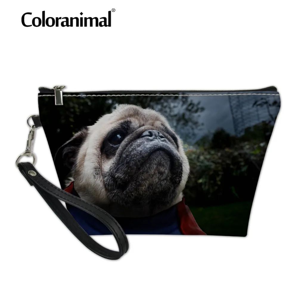 Женская сумка тоут Coloranimal чехол для косметики мини макияжа Милая женская