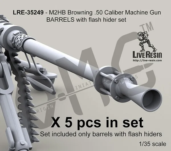 В наличии живая Смола LRE 35249 1/35 M2HB Browning .50 Калибр|Наборы для сборки моделей| |